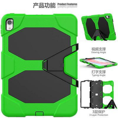 ShockProof Detachable TPU + Hard PC Back Cover Case with Stand Support for iPad Pro 11（2018）