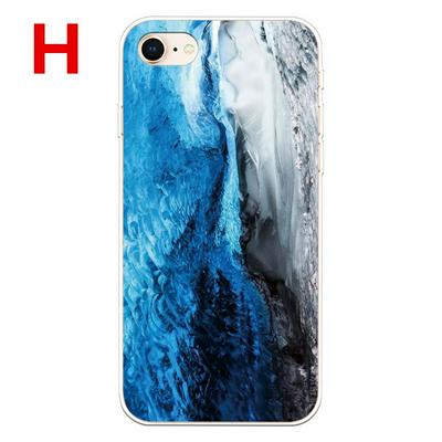 Colored Painting Lightweight Slim Shockproof Soft TPU Back Cover Protective Case for iPhone 7 / 8 / SE (2020)