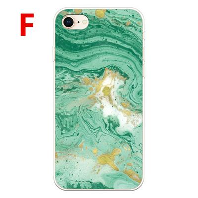 Colored Painting Lightweight Slim Shockproof Soft TPU Back Cover Protective Case for iPhone 7 / 8 / SE (2020)