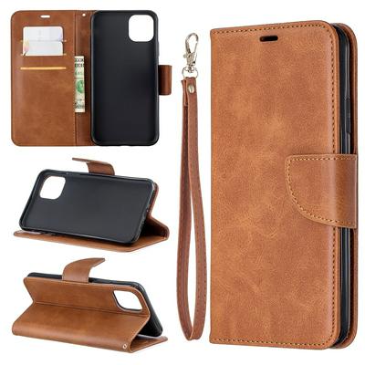Sheep Skin Shockproof PU Leather + Soft TPU with Card Slots Stand Wallet Protective Case for 2019 5.8inch Max 