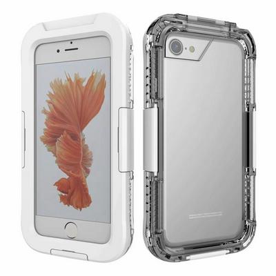 Dust-Proof Snow-Proof IP68 Waterproof Hard PC + Soft TPU Back Cover Protective Case for iPhone 7 / 8