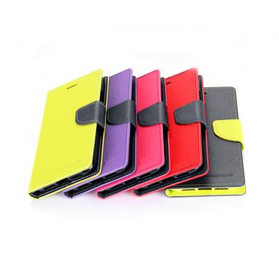 Mercury Goospery Canvas Diary Magnetic Flip Stand TPU+PU Leather Case for iPhone XR 6.1