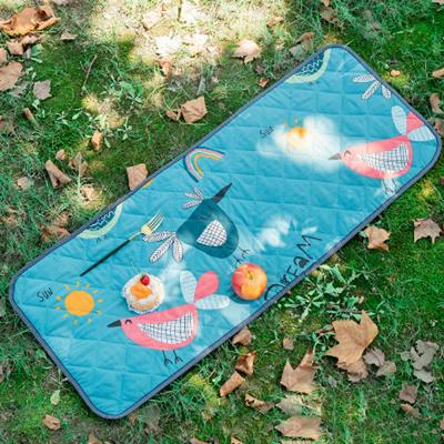 PWM Composite Fabric Foldable Portable Outdoor Picnic Mat Spring Outing Waterproof Moisture-proof Picnic Cloth 