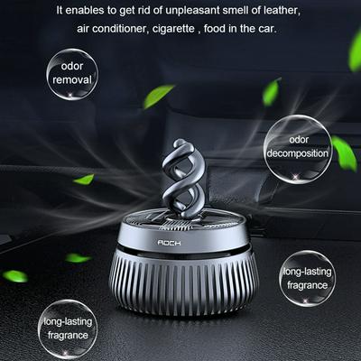 ROCK Central Console Fond Series Deodorant Plant Essential Oil Lasting Fragrance Perfume Seat Solar Car Aromatherapy