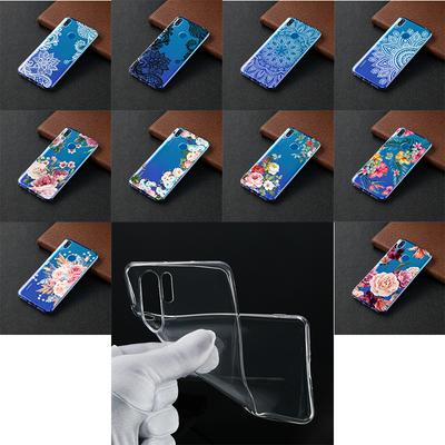Hollow Anti-Scratch Transparent Soft TPU Back Cover Case for Huawei Y7 (2019) / Y7 Prime (2019)