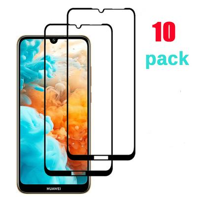 Full screen silk screen tempered glass protective glass screen protector for huawei Y6 (2019)