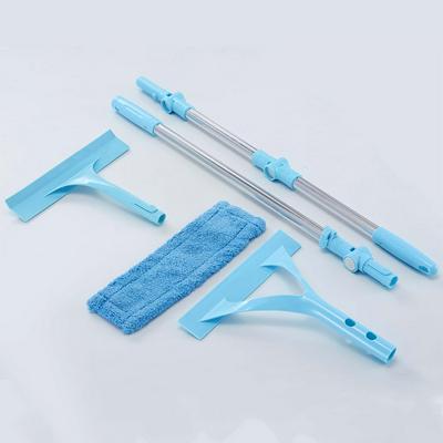 New Telescopic High-rise Cleaning Glass Sponge Mop Multi Cleaner Brush Washing Windows Dust Brush Easy Clean the Windows
