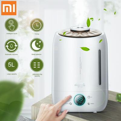 Xiaomi Deerma DEM-F500 5L Air Humidifier Ultrasonic Quiet Aroma Mist Maker LED Touch Screen Timing Function Home Water Diffuser