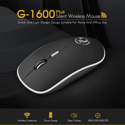 Laptop Wireless Mouse Silent Computer Mouse 2.4Ghz 1600 DPI Ergonomic Noiseless USB Mice Mute 