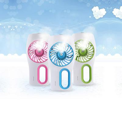 Portable 2 in 1 Three Modes USB Mini Humidifier + Air Cooling Fan DC 5V Office Air Diffuser Mist Maker