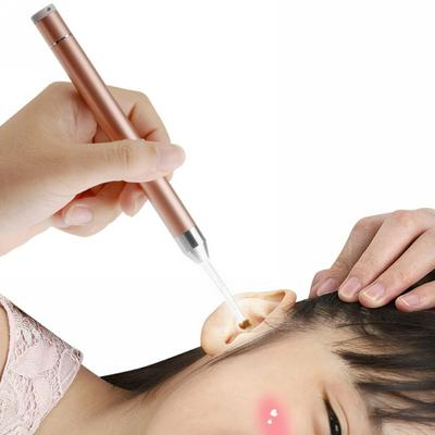 Children's Fluorescent Ear Spoon SUB Charging Earpick Baby Earwax Dig Tool with Light Ear Picker