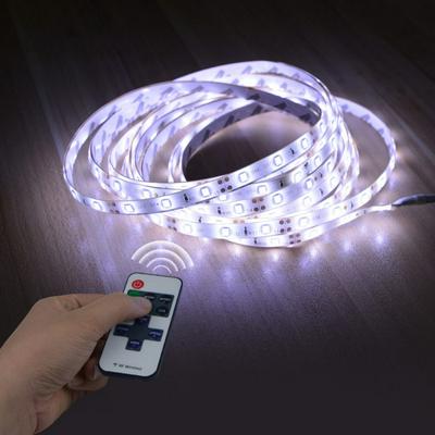 LED Under Cabinet Light Dimmable LED lamp Strip with RF Dimmer 60leds/m Flexible LED Tape Closet Light