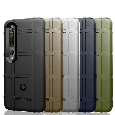 Rugged Shield Frosted Four Corners Airbag Design Non-Slip Soft TPU Back Cover Case for Xiaomi Mi 10 5G