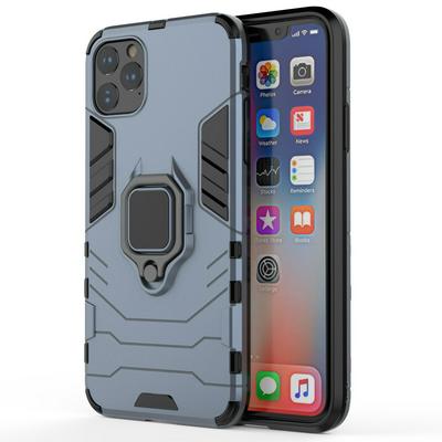 Black Panther 2 in 1 Detachable Magnetic Attraction Shockproof with Stand Hard PC + Soft TPU Back Cover Case for Apple iPhone 11 Pro(5.8)