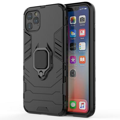 Black Panther 2 in 1 Detachable Magnetic Attraction Shockproof with Stand Hard PC + Soft TPU Back Cover Case for Apple iPhone 11 Pro(5.8)