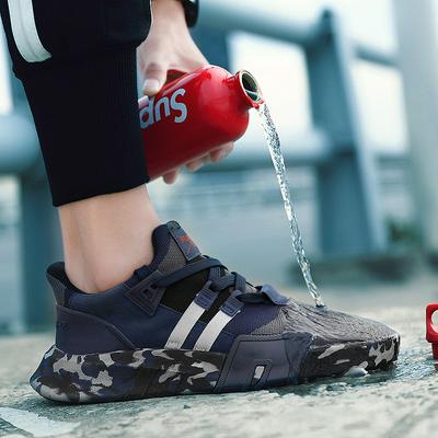Mens Sneakers Big Size Sport Running Shoes Outside Male Breathable Camouflage Athletics Trainers