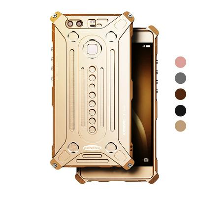 Ginmic Arbitrary Series Armor Detachable 2 in 1 Metal Aluminum Back Cover Case for HuaWei Honor V8