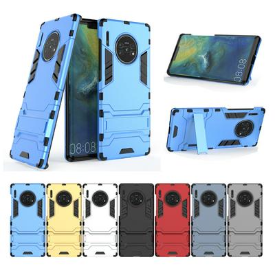 Iron Man Armor 3 in 1 Detachable Shockproof Hard PC + Soft TPU with Kickstand Back Cover Case for Huawei Mate 30 Pro