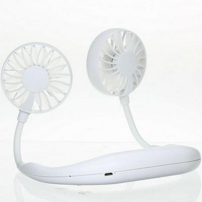Portable Mini Fan Wearable Neckband Fan Necklance Fan Cooler Fan for Office Room