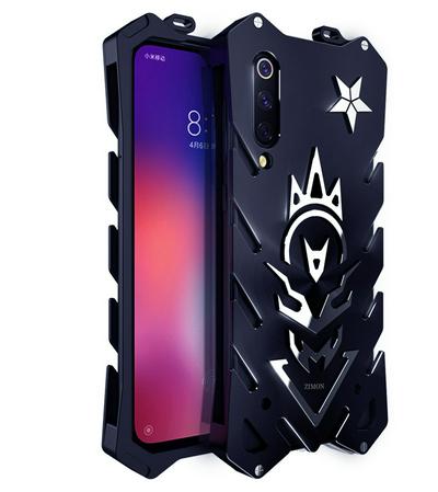 Zimon Vulcan Series Shockproof Aluminum Metal Back Cover Case for Xiaomi Mi 9 SE