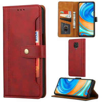 Calf Texture Flip Leather Case for Xiaomi Redmi Note 9 Pro / Note 9S All-inclusive Anti-drop Wallet Style Cover with Card Slots