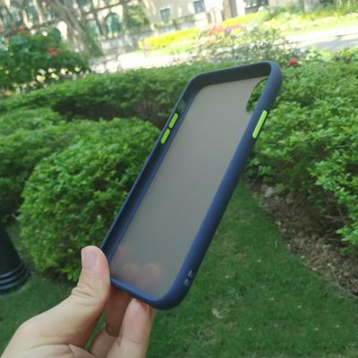 For Samsung Galaxy A32 5G Extra Thin Premium Shockproof Frosted Anti-Scratches All-Inclusive Flexible TPU + PC Cover Case Contrast Color