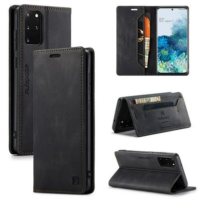 For Samsung Galaxy S20+ Retro Frosted Soft Leather + TPU Bottom Shell Flip Wallet Case with Card Slot & Stand Function
