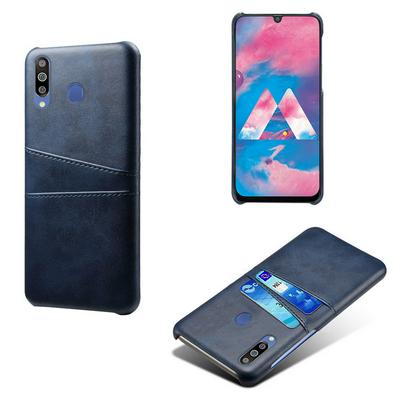 Extra Thinness Premium Cowhide Leather Vintage Shockproof All-Inclusive Hard PC + TPU with Card Slot Cover Case for Samsung Galaxy A72 5G
