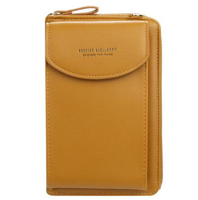 2019 Blijvend Baellerry Vrouwen Portemonnee Verticale Crossbody Mobiele Telefoon Portemonnee Rits Clutch Portemonnee