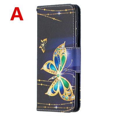 Merge Colored Painting All-round Protection PU Leather Wallet Phone Case with Card Slots&Stand for Samsung Galaxy S21 5G