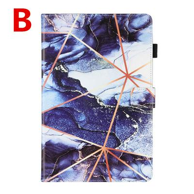 Universal Color Painting Shockproof Magnetic Clasp PU Leather + Soft TPU Tablet Case for Samsung Galaxy Tab S6 Lite P610 P615