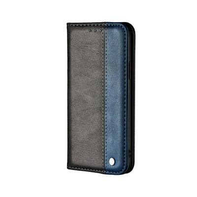 Simple Stitching Color Magnetic Closure Shockproof PU Leather Wallet Phone Case with Card Slots for Samsung Galaxy S20 FE