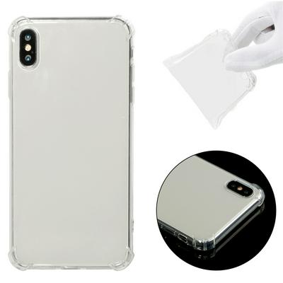 Shockproof Anti-Scratch Transparent Soft TPU Back Cover Protective Case for iPhone Xs Max 6.5