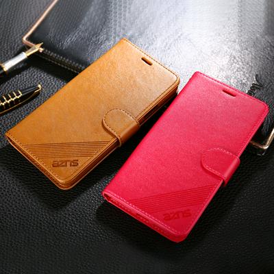 Business Solid Color PU Leather + Soft TPU with Card Slots and Stand Wallet Protective Cover Case for iPhone X / XS