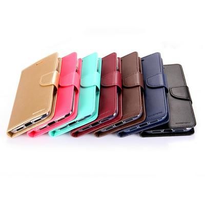 Mercury Bravo Diary Wallet Style Filp Card Slot and Stand TPU+ PU Leather Case for  iPhone XR 6.1
