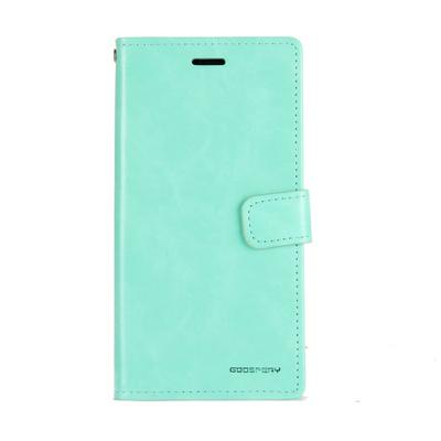 Mercury Goospery Solid Color Shockproof PU Leather + Soft TPU Card Slots with Magnetic Buckle and Stand Wallet Protective Case for iPhone XR 6.1