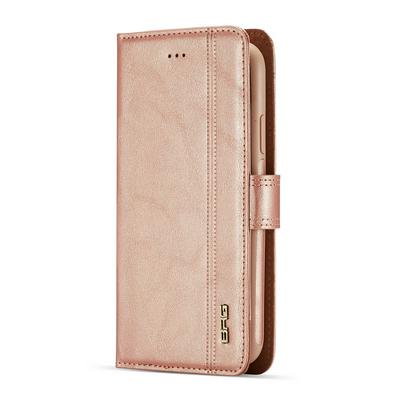 Card Holder Slots Wallet Style Solid Color PU Leather + Detachable TPU Protecting Case for iPhone XR 6.1 