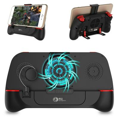 G2 Bluetooth PUBG Controller Gamepad L1R1 Trigger With Cooling Fan Game Joystick Grip Holder For IOS Iphone Android Mobile Phone