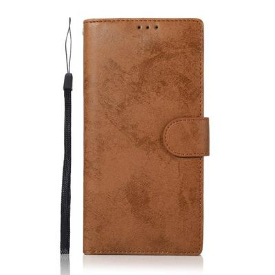 Retro Two-in-one Split Strong Magnetic Anti-fall Shockproof PU Leather Wallet Phone Case with Card Slots for Samsung Galaxy A91