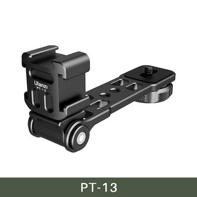 Ulanzi PT-13 Extend Triple Cold Shoe L Mount Adapter Bracket Holder Smartphone Camera Microphone Plate Gimbal Accessory for Osmo Sony