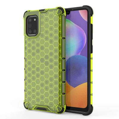 Fashion Honeycomb Design Matte Shockproof Anti-Scratch Drop Protection Phone Case for Samsung Galaxy A31