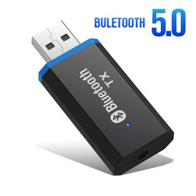 USB Bluetooth Audio Transmitter 3.5MM AUX Jack Stereo Music Wireless Adapter Drive Free For TV PC Headphones Smart Adapter