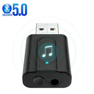 5.0 Bluetooth Adapter USB Bluetooth Receiver Transmitter Audio Wireless Computer Adaptador Mini Sender for Car TV Earphone