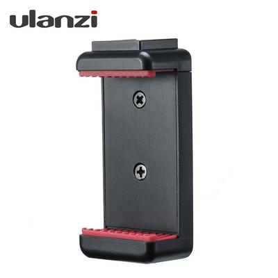 Ulanzi ST-07 Adjustable Telephone Holder Flag Telefoon Clip Met 1/4 Inch Screen Gat Extension Cold Shoe For 5.6-8.3cm Wide Smartphone