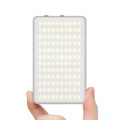 VIJIM VL120 3200K-6500K LED Video Light Rechargable RGB Effect Vlog Soft Light Fill Light with 6 Color Gel