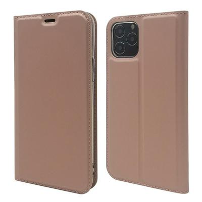 Solid Color Voltage Shock-Absorption Side Flip PU Leather + Soft TPU with Card Slot and Stand Wallet Case for iPhone 12 (6.1)