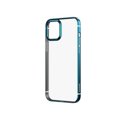Baseus Shiny High Transparent Protective Shell Anti-fingerprint Anti-drop TPU Back Cover Phone Case for iPhone 12(6.1) 2020