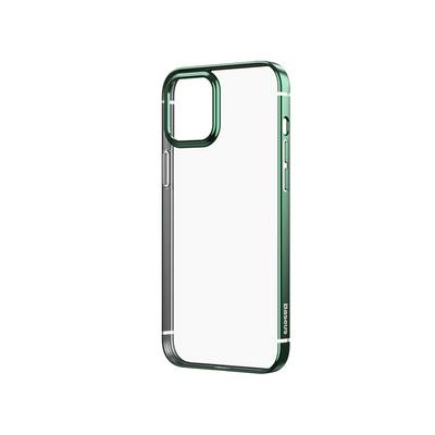 Baseus Shiny High Transparent Protective Shell Anti-fingerprint Anti-drop TPU Back Cover Phone Case for iPhone 12(5.4) 2020