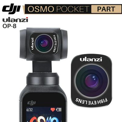Ulanzi OP-8 Multilayer Optical Glass Mini Fisheye Lens Magnetic Design for DJI OSMO Pocket Gimbal Camera Gimbal Accessories