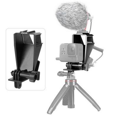 Ulanzi GP-5 Vlog Flip Up Mirror Bracket Selfie Mirror Flip Screen Stand Three Cold Shoe Mount for GoPro 4/5/6/7/8 Sports Camera